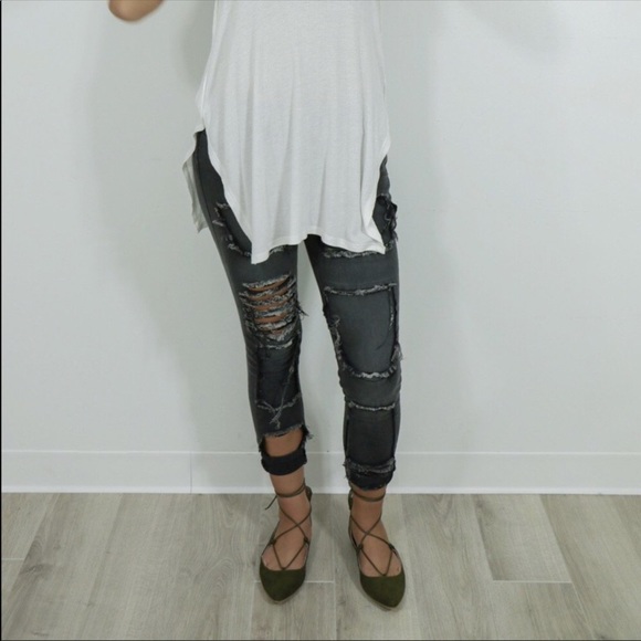 Lace Up Ballet Flats - Picture 6 of 6